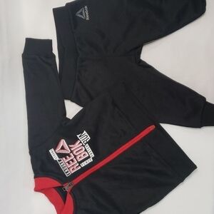 REEBOK Retro Style Tracksuit Jacket Zip Up Classic Pants